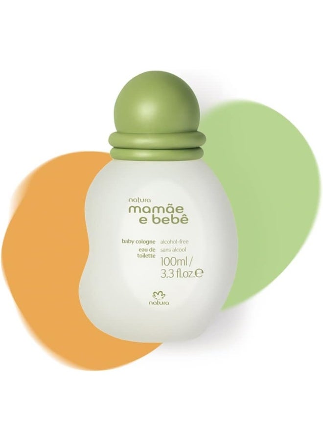 Natura Baby Cologne- Mamãe e Bebê | Agua de Colonia Clásica Mama y Bebe | Mamãe e Bebê Água de Colônia