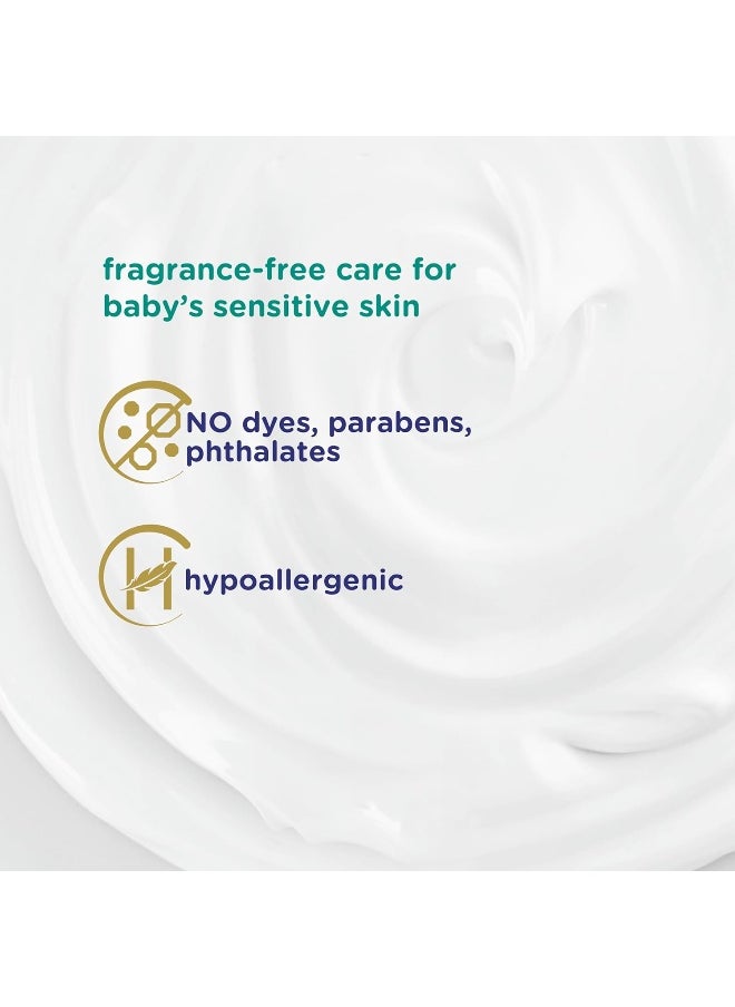 Baby Dove Face and Body Lotion for Sensitive Skin Moisture Fragrance-Free Baby Lotion 20 oz