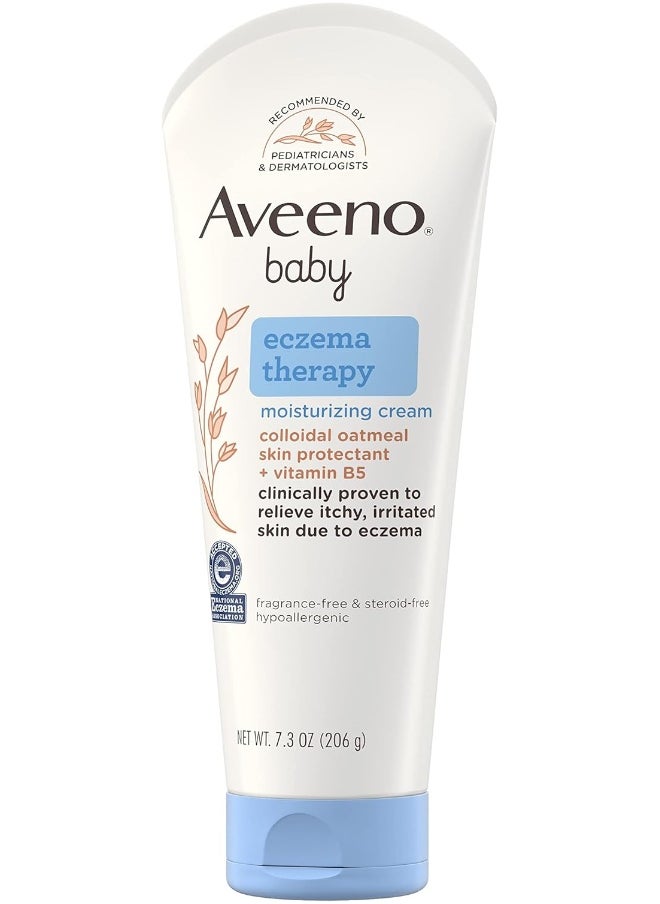 Aveeno Baby Eczema Therapy Moisturizing Cream 7.3 Oz