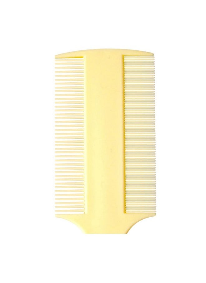 Fine Tooth Comb [Pack of 3] Double Sided Fine Teeth Baby Comb and Extra Fine Rounded Teeth for Newborn Babies and Infants with Cradle Cap and Adults with Dandruff and Lice