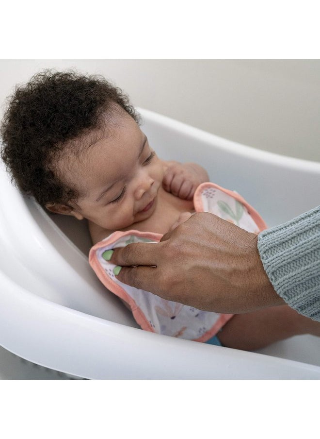 Ingenuity Clean & Cuddly™ Hooded Character Towel - EDI™ & Clean & Cuddly™ 6-Pack Terry Washcloth Set - EDI™