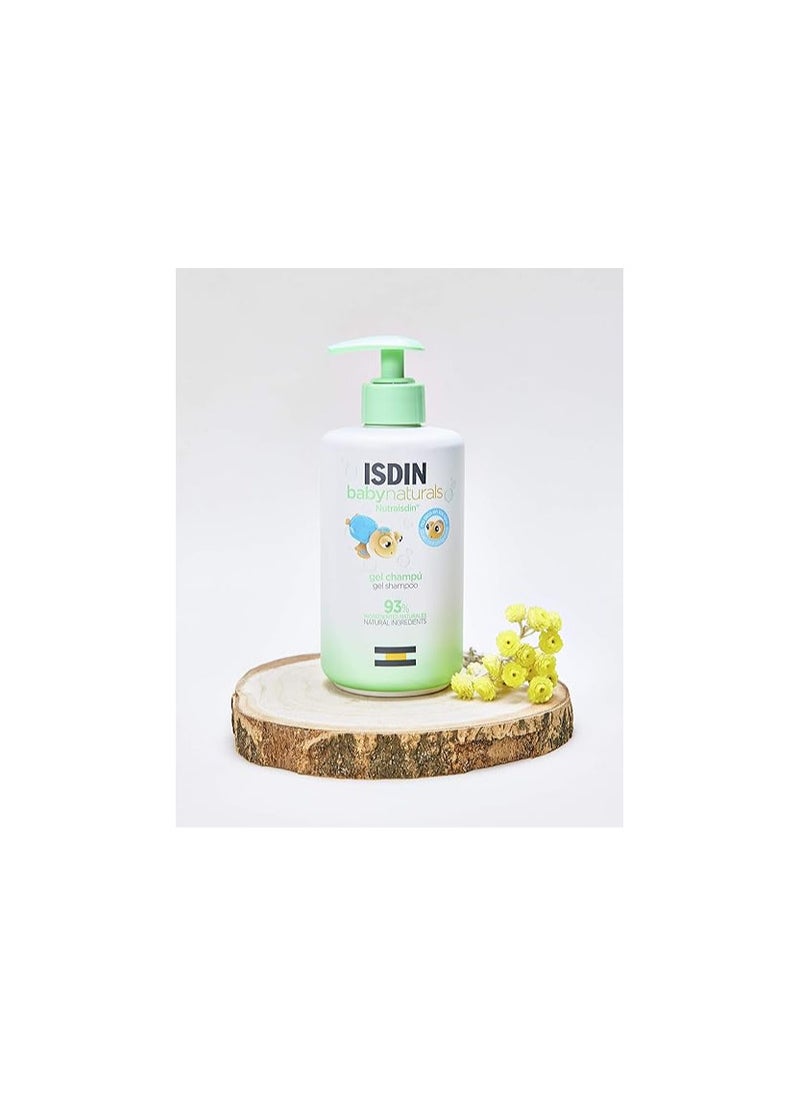 Isdin Babynaturals Gel Shampoo (400Ml) | Gel Shampoo For The Daily Hygiene Of Baby'S Skin And Hair | Suitable From 0 Months | Pediatric And Ophthalmologically Tested