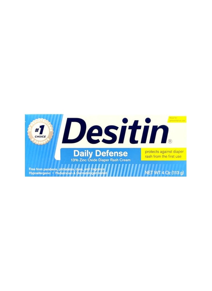 Desitin, Diaper Rash Cream, Rapid Relief, 4 oz (113 g) By Desitin