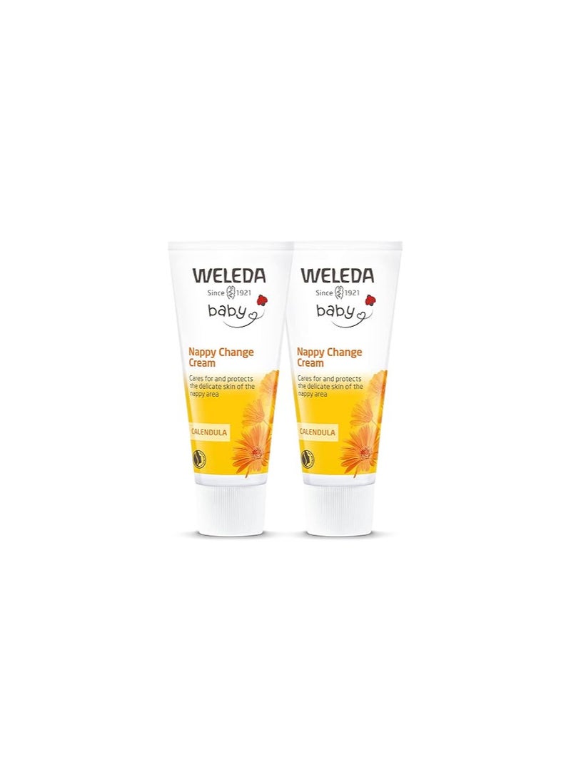 Weleda Calendula Nappy Change Cream 75ml Twin Pack