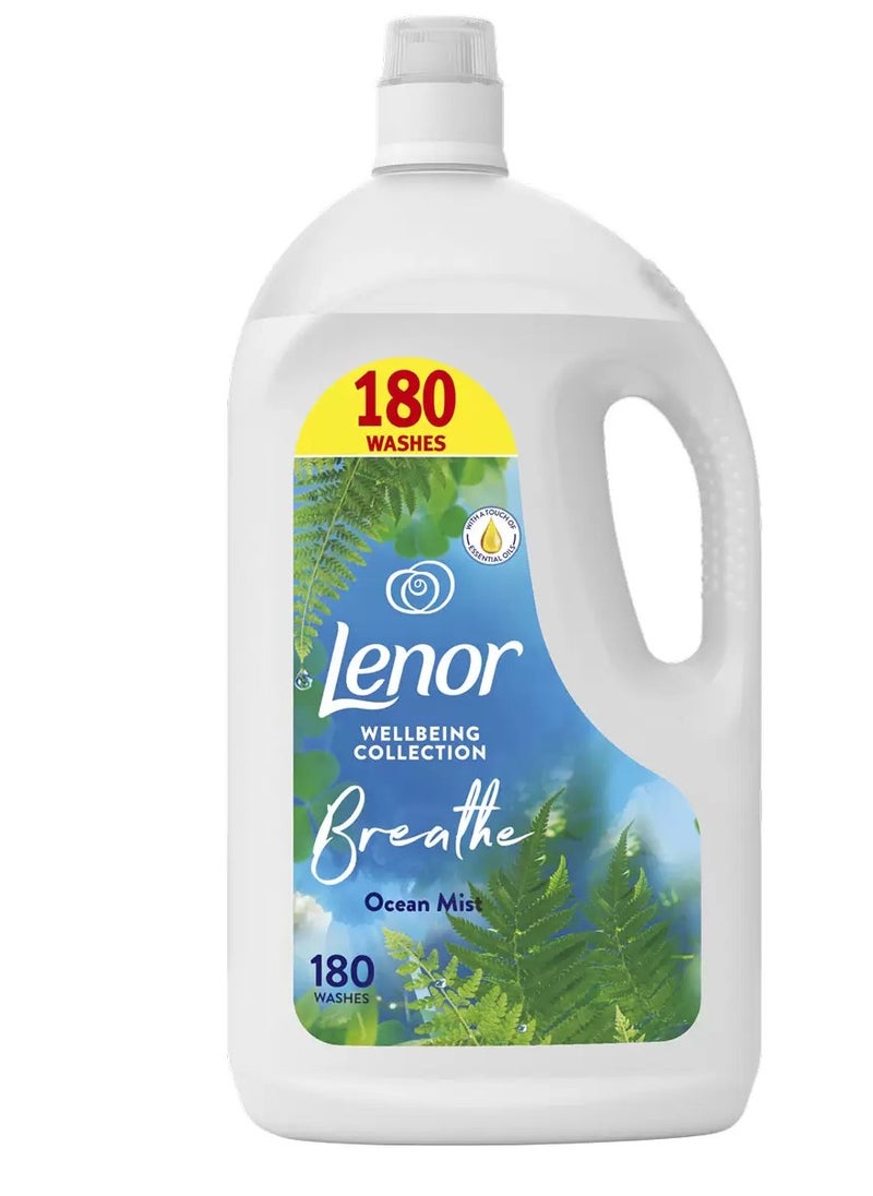Concentrated Long Lasting Baby Fabric Conditioner Ocean Mist Fragrance , 3.6L (180 Wash) | Comfort Formula For Cloth