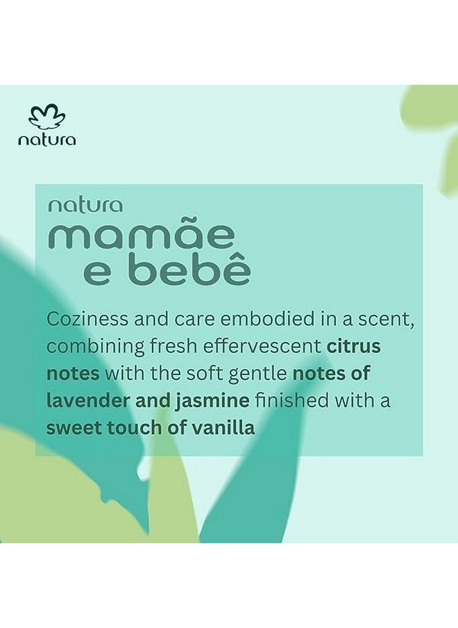 natura - Mamãe e Bebê Baby Shampoo Refill - 100% Vegan - Safe & Gentle Formula - 98.4% Natural Origin - All Skin Types - Cruelty Free - Brazilian Baby Beauty - Baby Essentials - 6.7 fl oz (200ml)