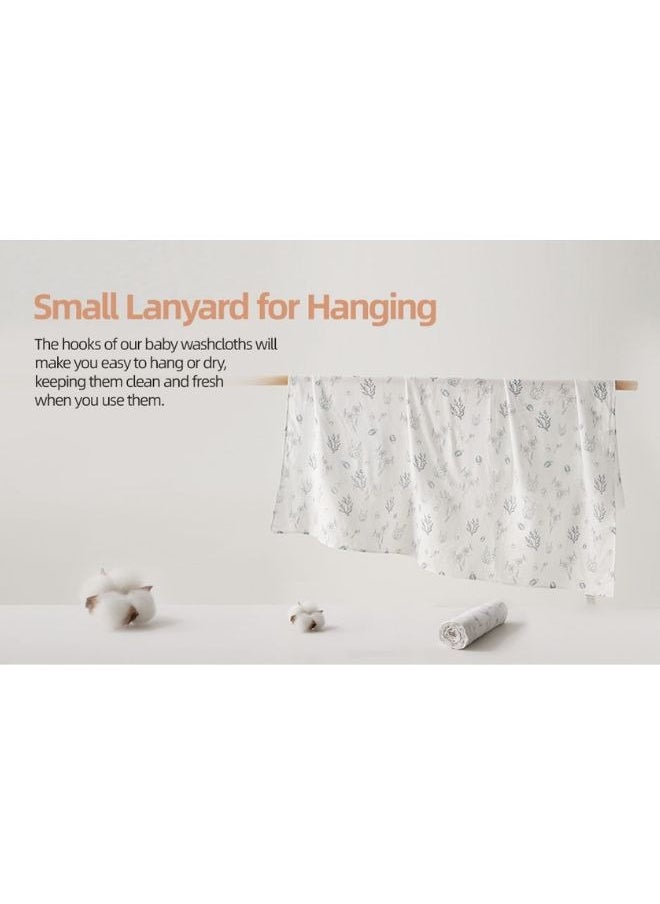 Cozy, Absorbent, Skin-Friendly Breathable Premium Baby Muslin Swaddle Blanket, 120 X 120 CM