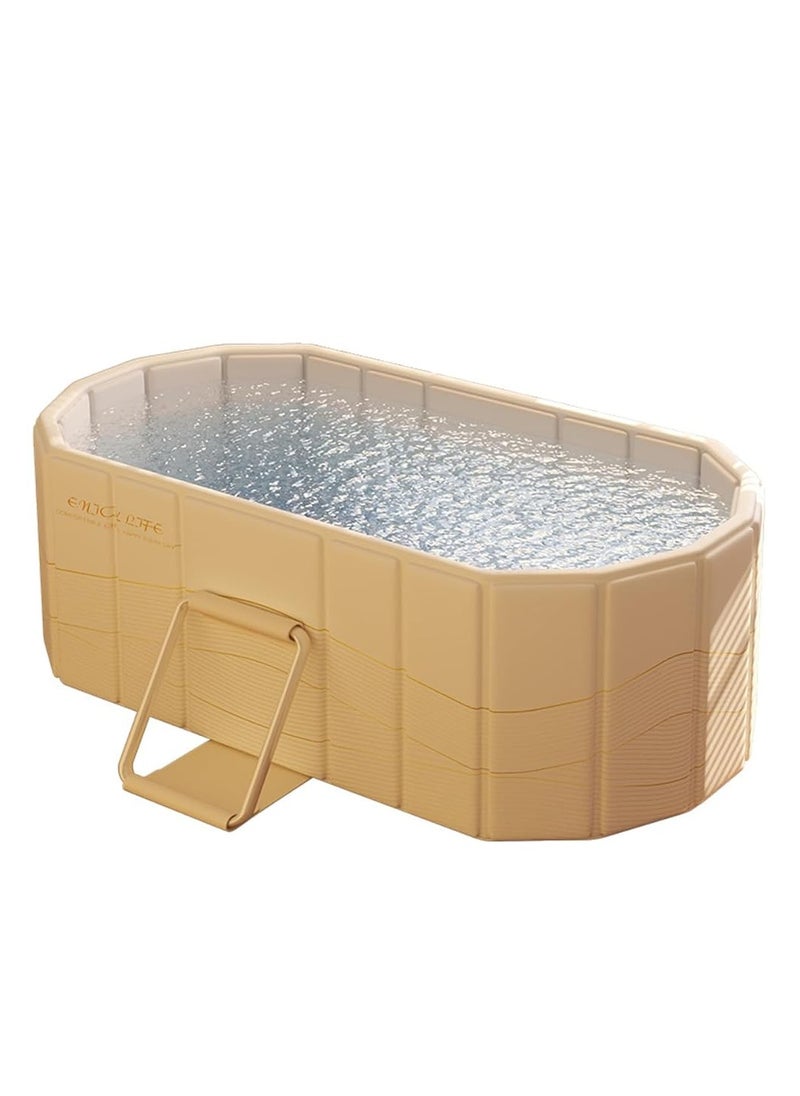 Household Sauna Bathtub, No Installation Required, Folding Bathtub, For Hot Ice Bath, Soaking Type, SPA, Bathtub, For Adults & Children, Indoor, Bathtub, Thermal, Compact, Convenient Storage