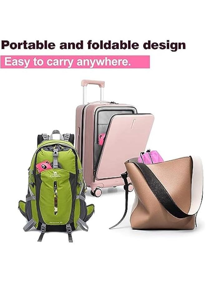 Travel Potties,Toddler Potty Seat Cover Travel Portable Potty Seat for Kids Non-Slip Foldable Toilet Seat Pad with Carry Bag & Splash Guard (Pink)