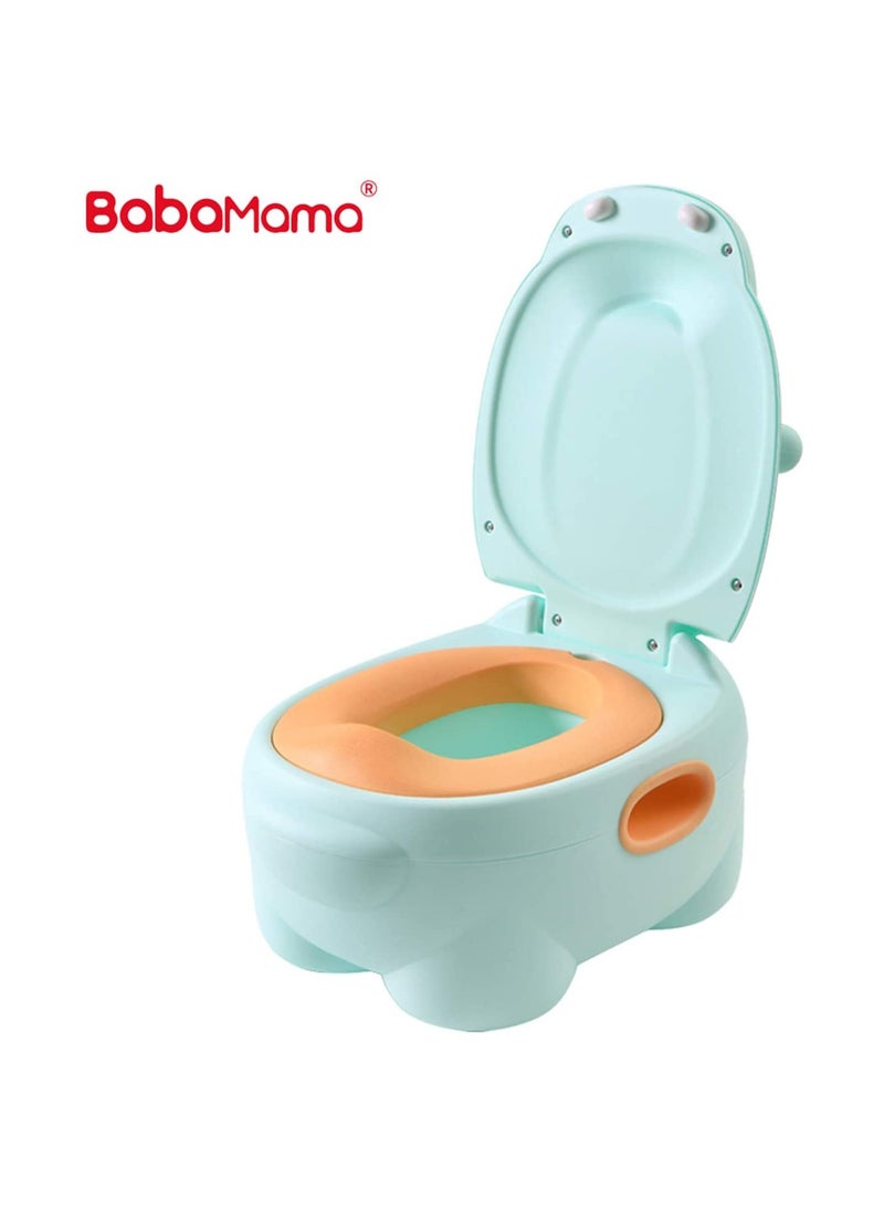 Babamama Baby Potty Kids Close Stool, Green, 6205