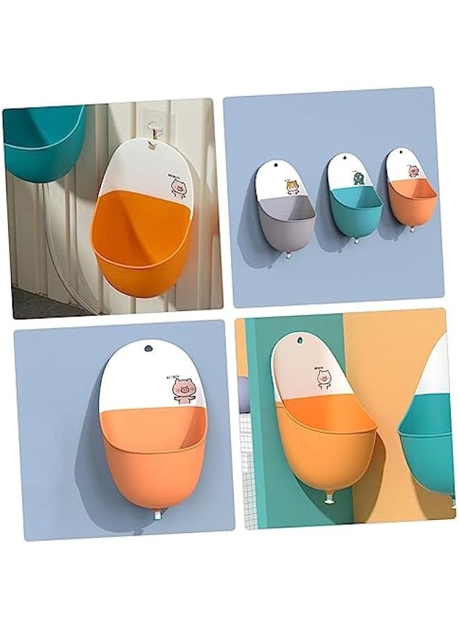 Boys Training Urinal Urinal Household Boy Potty Toilet Training Urinal Baby Training Potties Baby Potty Kid Potty Baby Urinal Trainer gy TPR Toddler