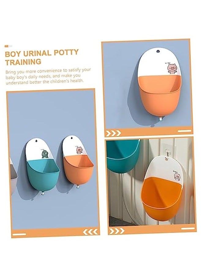 Boys Training Urinal Urinal Household Boy Potty Toilet Training Urinal Baby Training Potties Baby Potty Kid Potty Baby Urinal Trainer gy TPR Toddler