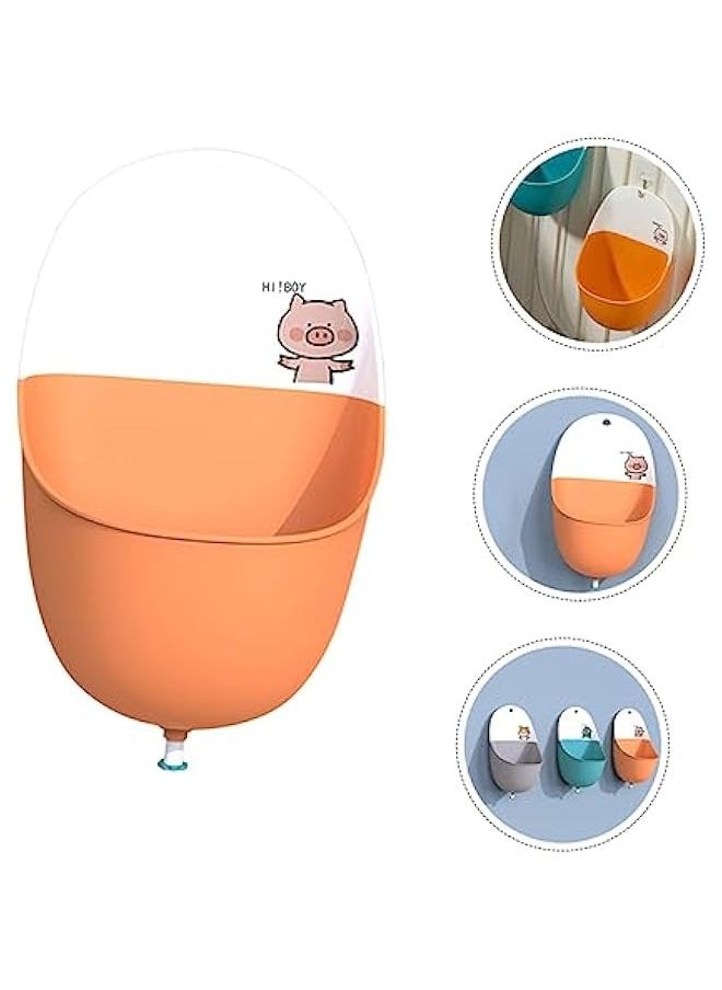 Boys Training Urinal Urinal Household Boy Potty Toilet Training Urinal Baby Training Potties Baby Potty Kid Potty Baby Urinal Trainer gy TPR Toddler