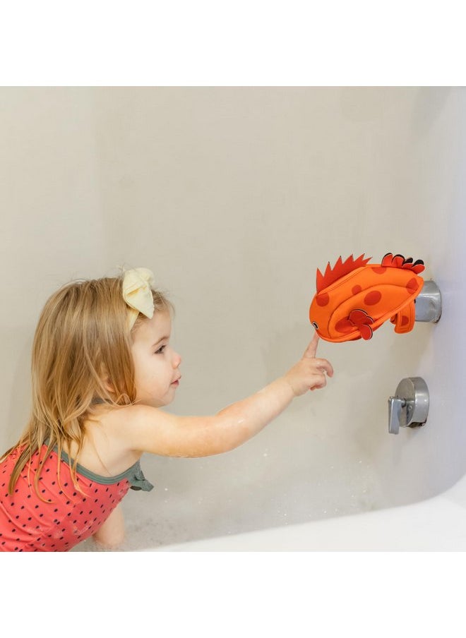 Ocean Buddy Bath Spout Cover by Mommy's Helper - Soft Neoprene Puffer Fish Design for Safe, Fun, and Worry-Free Bath Time, Protecting Your Child from Sharp Edges with Easy Attachment and Universal Fit
