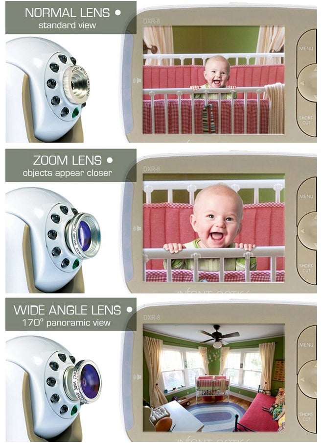 Infant Optics Wide Angle Lens For DXR-8