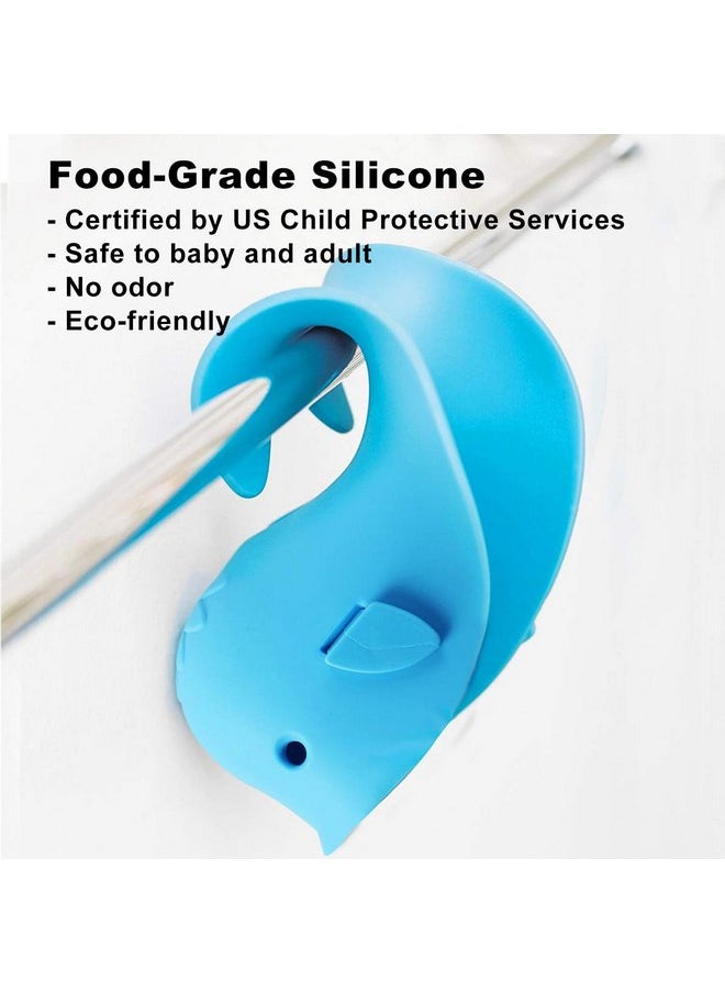 Bath Spout Cover, Faucet Cover Baby Bathroom Tub Faucet Cover Protector for Kids, Bathtub Spout Cover for Baby Kids Toddlers Protection Accessories Baby Safety Universal Bath Silicone Toys Whale Blue