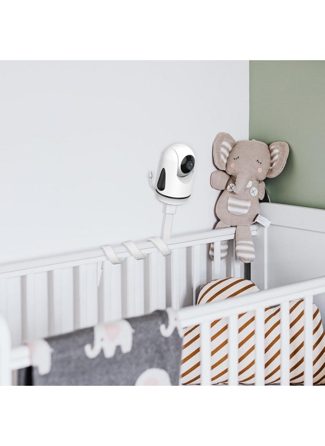 OKAIDI Baby Monitor Mount for OD8052/OD8060/OD8051/OD8050, Flexible Mount, Travel Baby Monitor Accessory, Portable Baby Camera Stand, Adjustable Baby Monitors Holder for Crib(Camera not Included)
