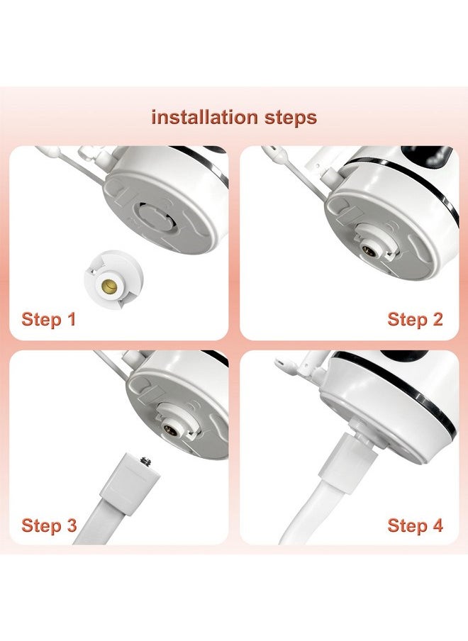OKAIDI Baby Monitor Mount for OD8052/OD8060/OD8051/OD8050, Flexible Mount, Travel Baby Monitor Accessory, Portable Baby Camera Stand, Adjustable Baby Monitors Holder for Crib(Camera not Included)