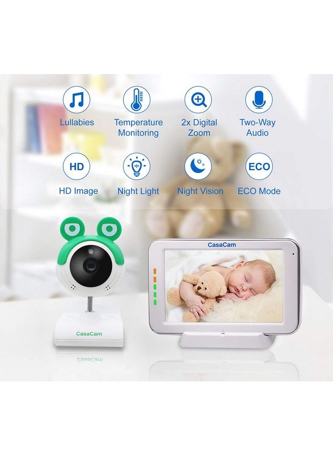 CasaCam BM240 Video Baby Monitor with 5