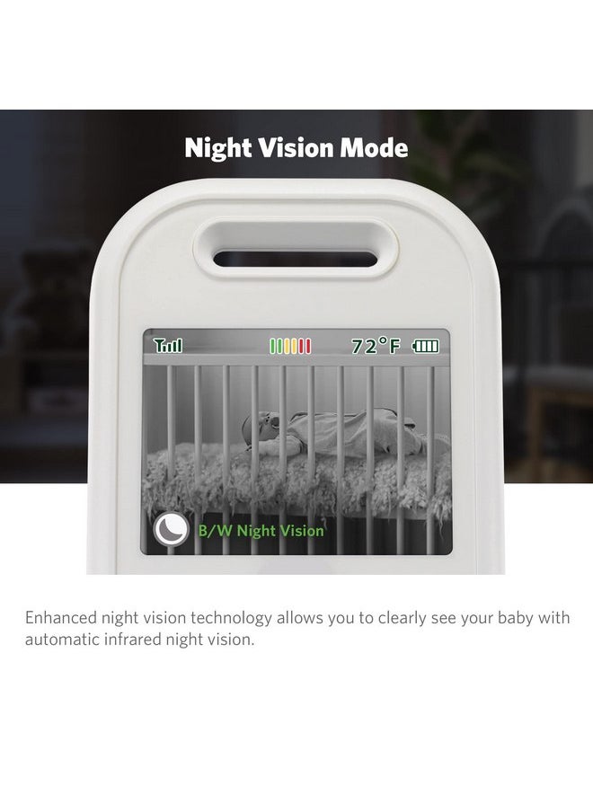 LeapFrog LF2513 Baby Monitor, 2.8