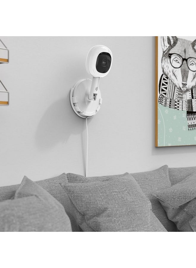 Koroao Wall Mount Holder Compatible with Nanit Pro Smart Baby Monitor & Flex Stand Camera (White)