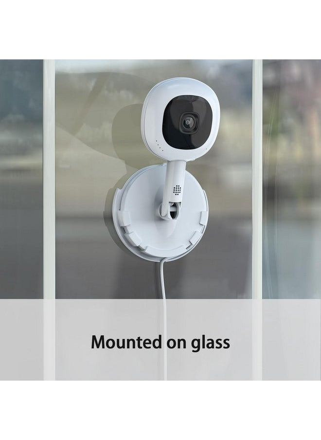 Koroao Wall Mount Holder Compatible with Nanit Pro Smart Baby Monitor & Flex Stand Camera (White)