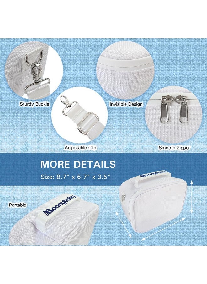 for Hello Baby Monitor Travel Bag, Also for VTech, VTimes, OKAIDI, iFamily, ANMEATE, Babysense, Eufy Baby Monitors (Less Than 7