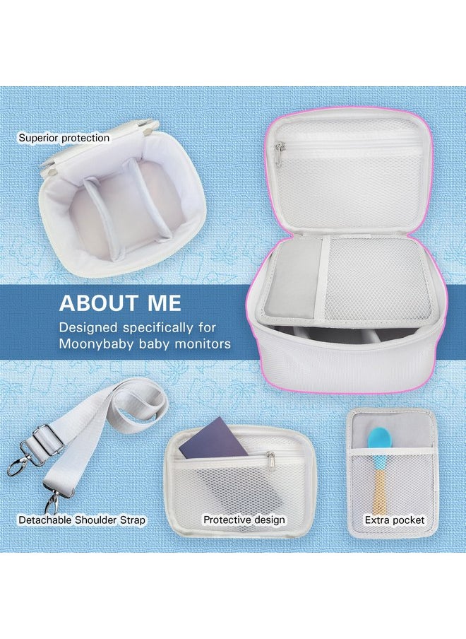 for Hello Baby Monitor Travel Bag, Also for VTech, VTimes, OKAIDI, iFamily, ANMEATE, Babysense, Eufy Baby Monitors (Less Than 7