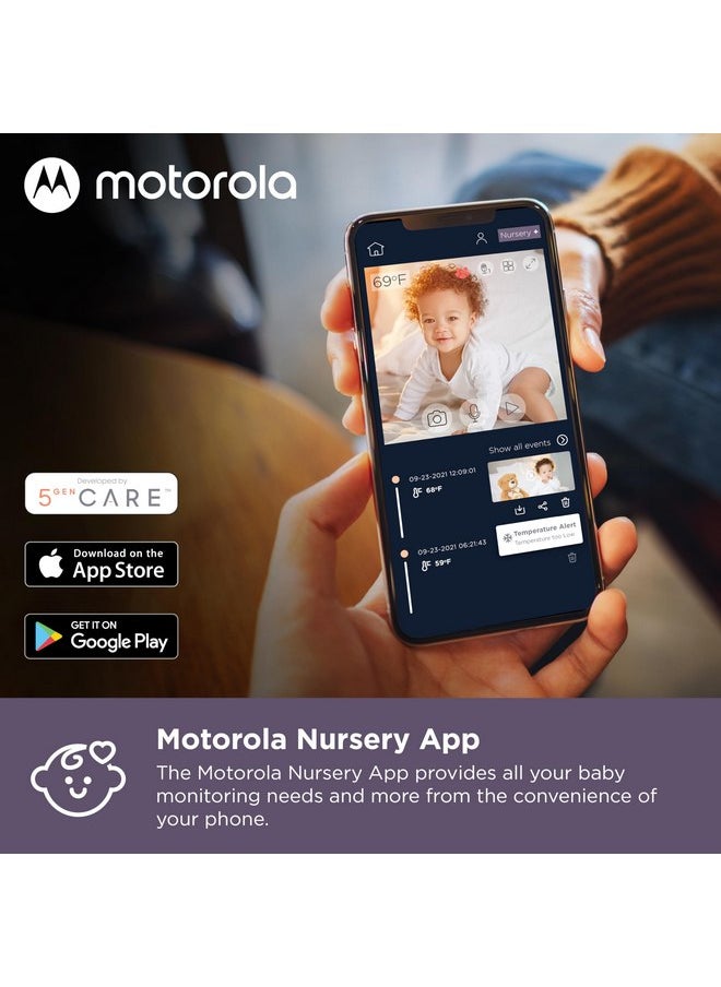 Motorola Baby Monitor-VM36XL Touchscreen 5
