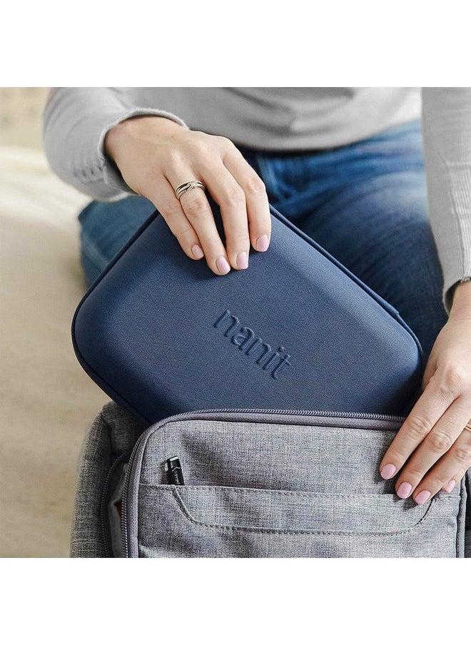 Nanit Travel Pack - Protective Compact Hard Case for Nanit Pro Smart Baby Monitor Plus Portable Flex Stand Accessory (Camera Not Included)