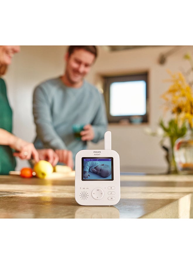 Baby Monitor With Camera Advanced, 1080p - Safe Video Baby Monitor, 2.8 Inch Screen, 2x Zoom, Night Vision, Intercom Function, Lullabies