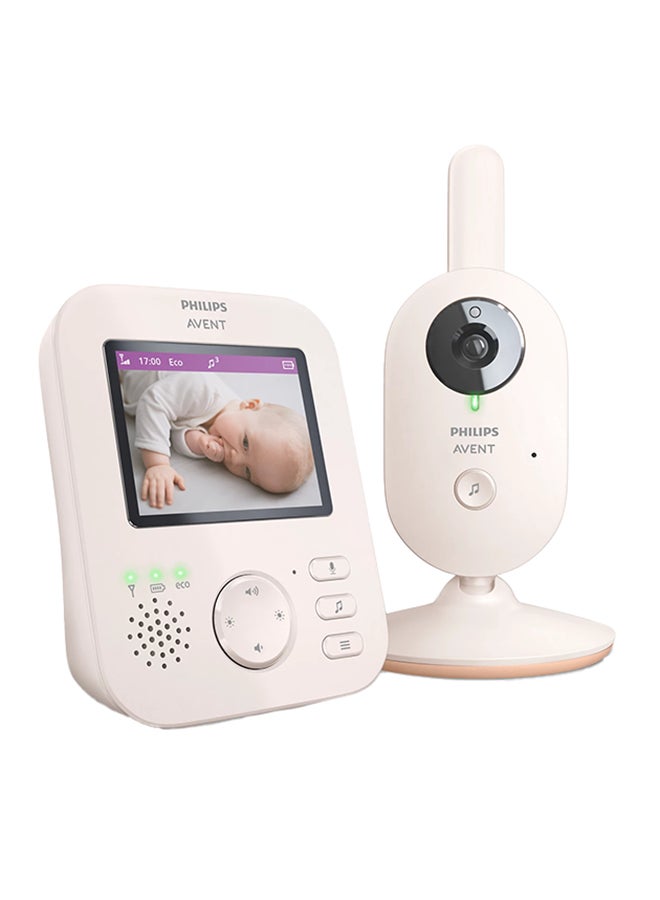 Baby Monitor With Camera Advanced, 1080p - Safe Video Baby Monitor, 2.8 Inch Screen, 2x Zoom, Night Vision, Intercom Function, Lullabies