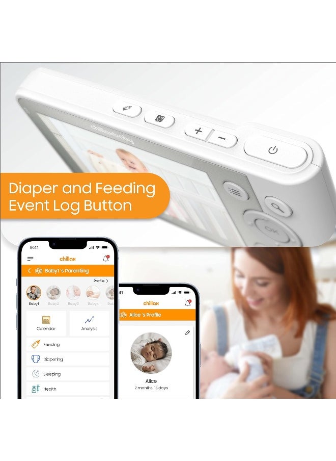 Chillax baby - Daily Baby-WiFi Streaming 2-Way Talk 4.3