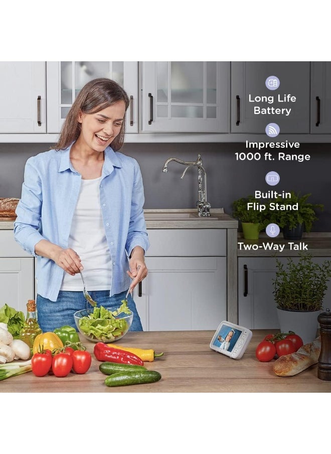 HUBBLE CONNECTED Nursery Pal Glow+ Smart Baby Monitor with 5