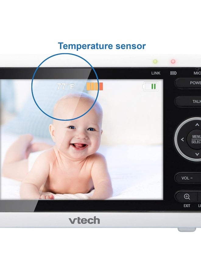 VTech [Upgraded] VM350-2 Baby Monitor, 5