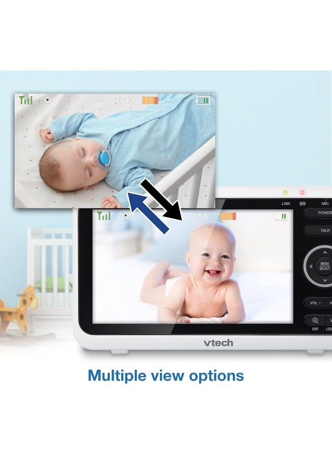 VTech [Upgraded] VM350-2 Baby Monitor, 5