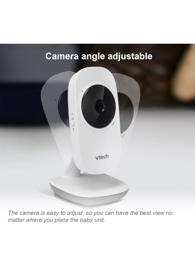VTech [Upgraded] VM350-2 Baby Monitor, 5
