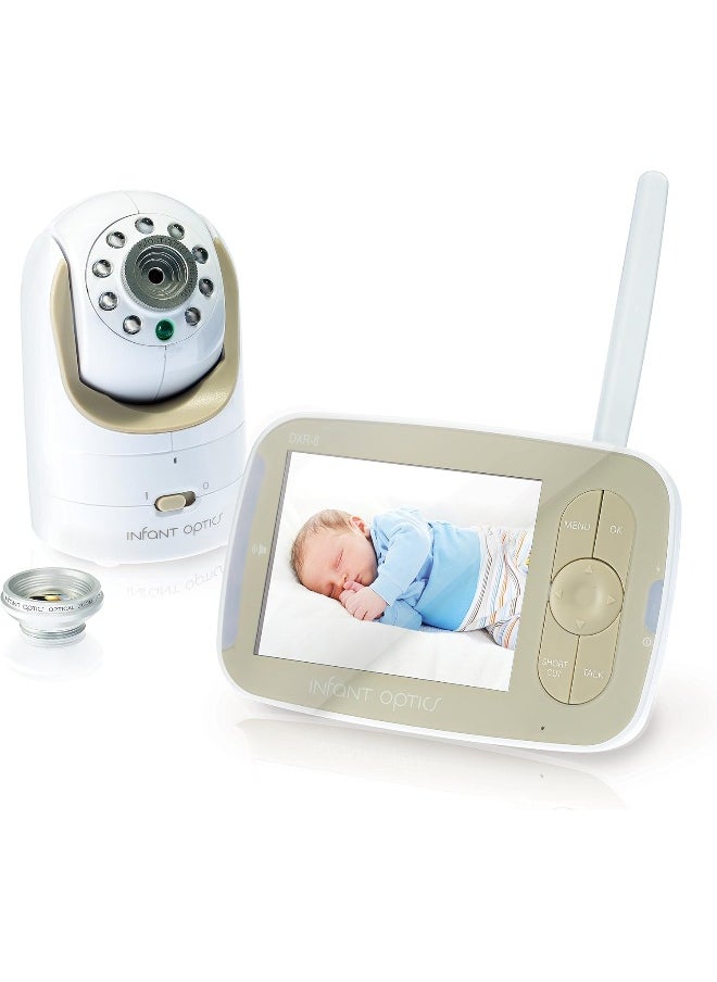 Infant Optics Dxr-8 Pan/Tilt/Zoom Baby Monitor and Interchangeable Optical Lens (3.5in)