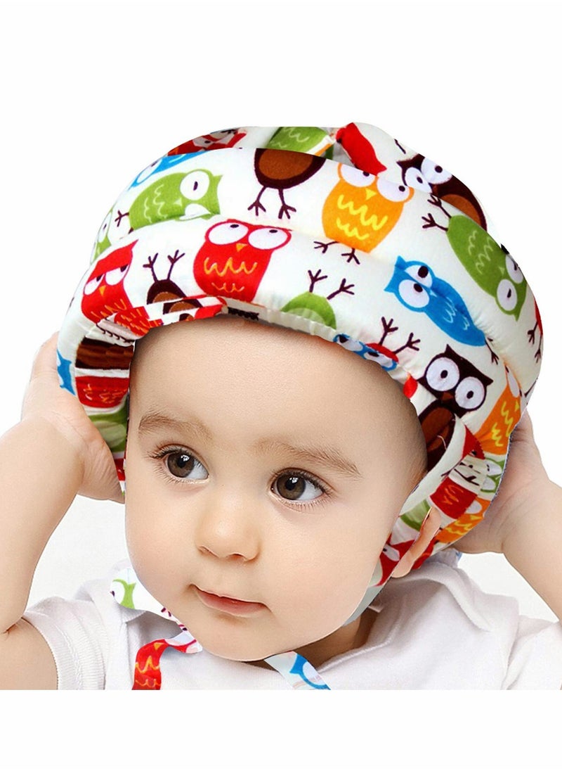 Baby Safety Head Protector Helmet Infant Toddler Upgrade Infant Breathable Safety Guard Cushion with Adjustable Straps Protection Cap Harnesses Hat for Learn to Walk Crawling and Sit