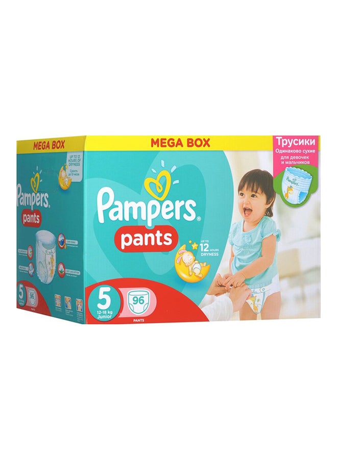 Baby Pants, Size 5, 12-18 kg, 96 Count