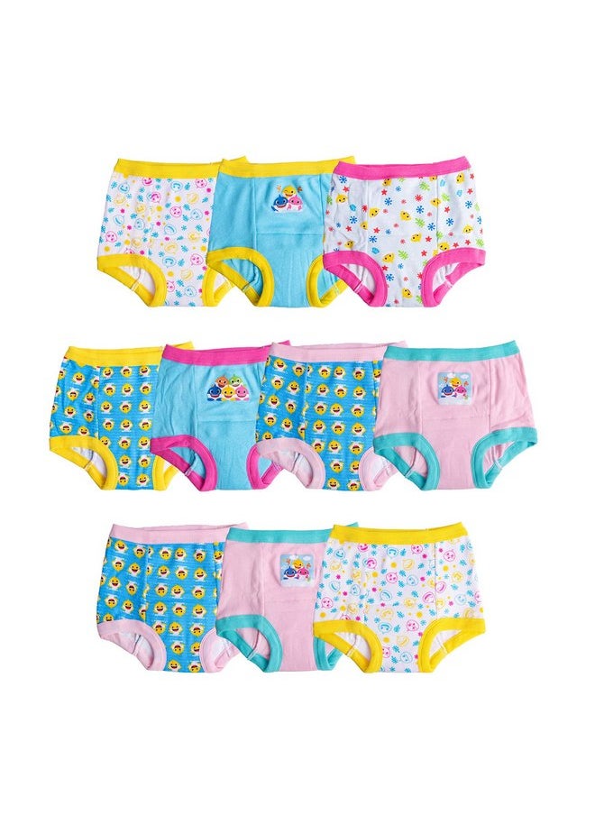 Baby Shark Training Pant Multipacks with Success Tracking Chart & Stickers, Sizes 18M, 2T, 3T, 4T