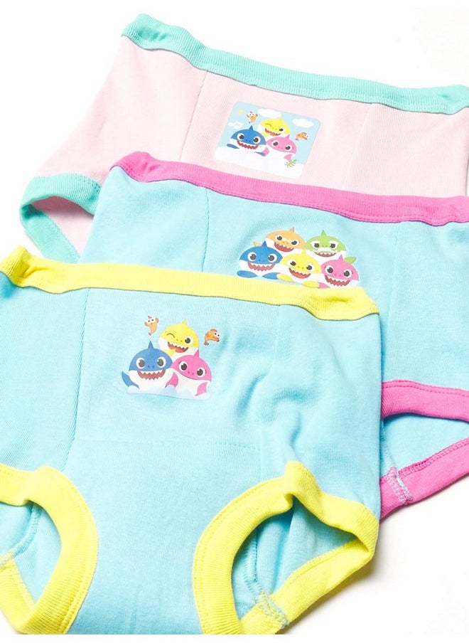 Baby Shark Training Pant Multipacks with Success Tracking Chart & Stickers, Sizes 18M, 2T, 3T, 4T