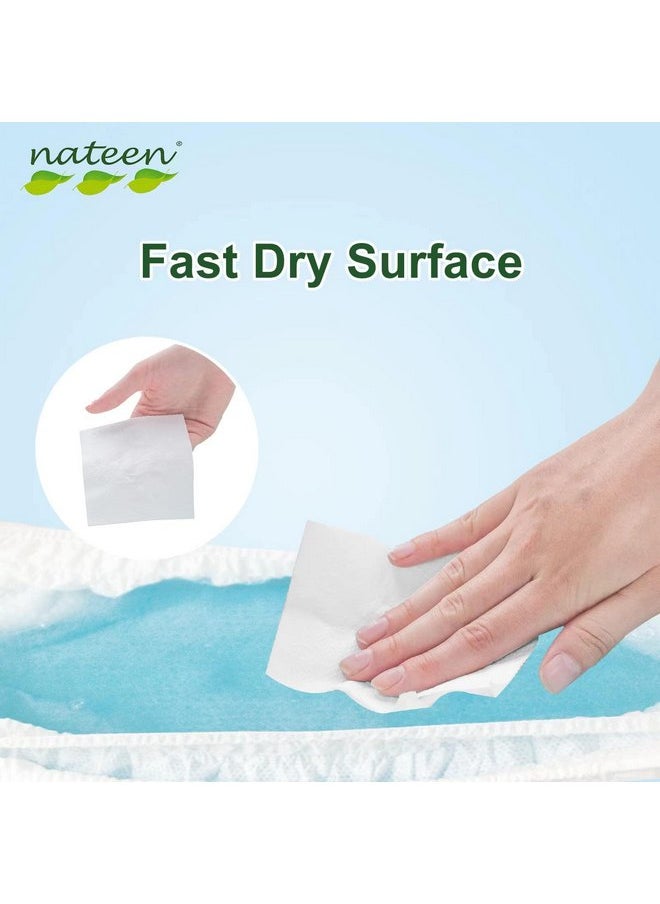 Nateen Premium Baby Diapers, Overnight Use Disposable Diapers for Sensitive Skin, Ultra Thin Diapers with Comfortable Fit. Size 3 (Medium), 36, Count.