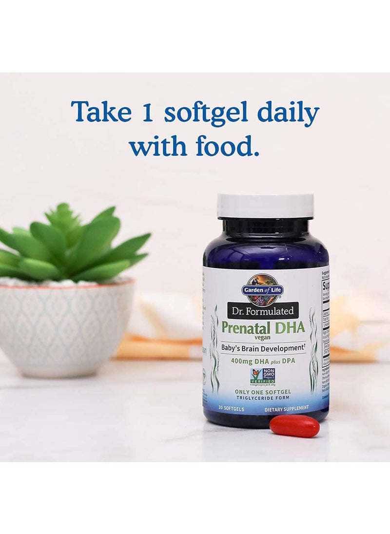 Garden of Life Dr. Formulated Prenatal Vegan DHA
