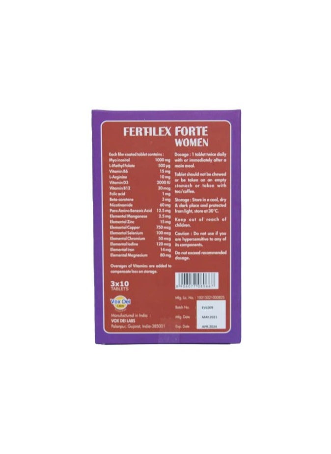 Fertilex Forte Women Tablets 30S