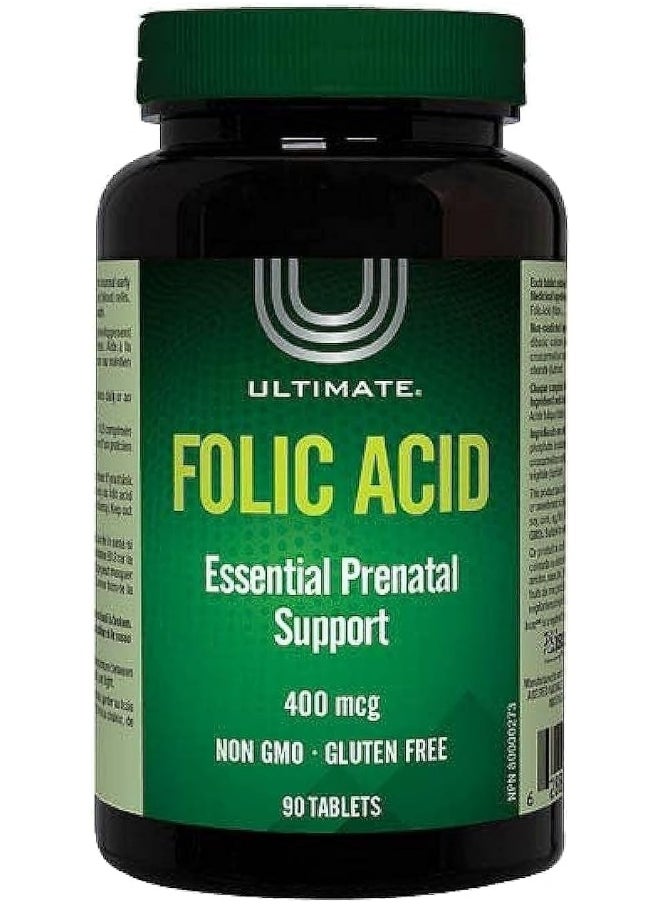 Ultimate Folic Acid Essential Prenatal | Folic Acid 400 mcg For Women