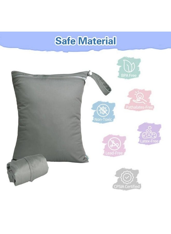 babygoal Waterproof Wet Dry Bag for Swimsuit, Reusable Bag for Travel, Food Storage, Stroller, Daycare, Baby Diapers, Yoga, Beach, Pool, Wet Clothes