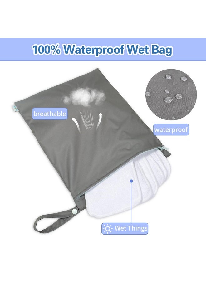 babygoal Waterproof Wet Dry Bag for Swimsuit, Reusable Bag for Travel, Food Storage, Stroller, Daycare, Baby Diapers, Yoga, Beach, Pool, Wet Clothes