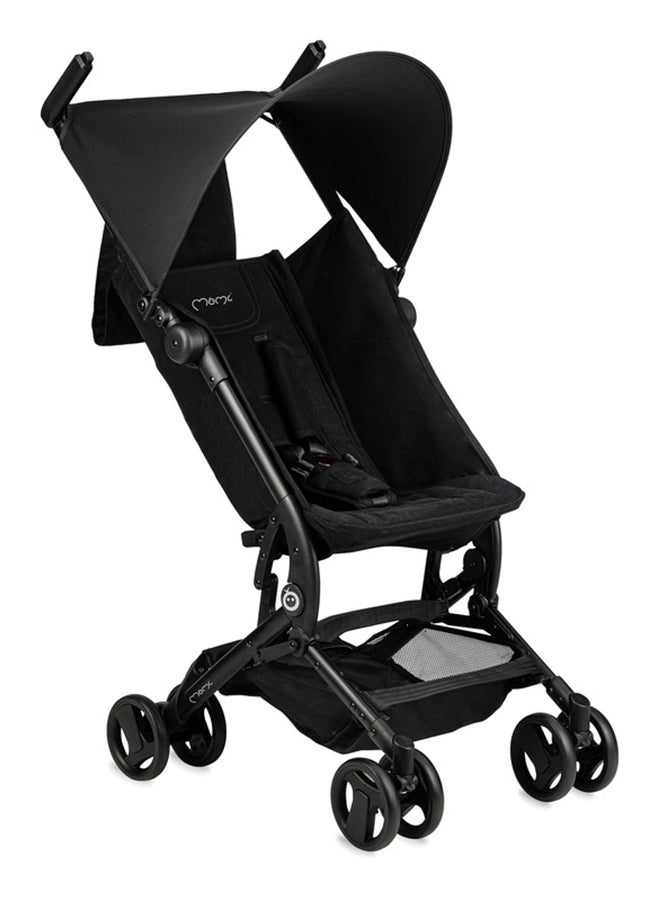 GRACE Baby Stroller - Compact Design for Both Small and Large Travelers, The Stroller's Portability and Ability to fit in a Backpack use for Ages 6+ Months - Black