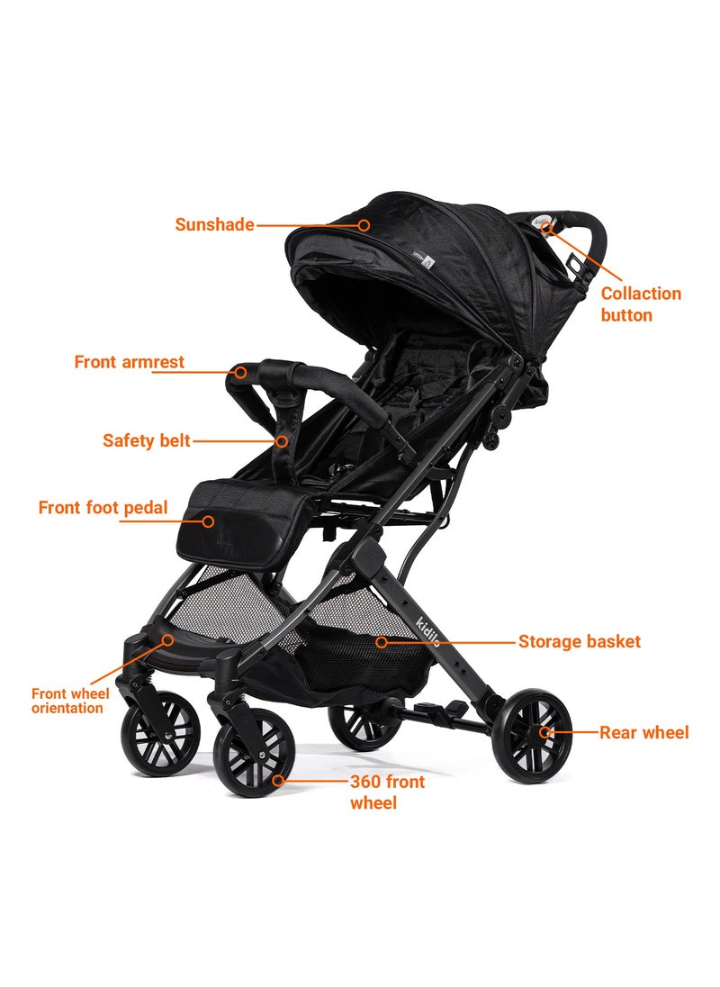 Baby Stroller – Lightweight, Comfortable, Foldable Stroller for Infants & Toddlers | Perfect Baby Travel Gear, Umbrella Stroller